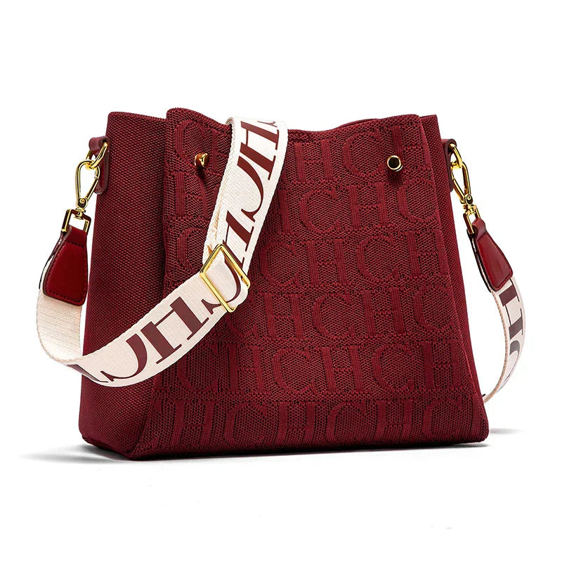 Bolsa CHCH – Bolsa de Ombro, Fecho Magnético, Grande Capacidade, Moderna e Elegante