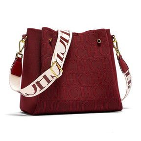 Bolsa CHCH – Bolsa de Ombro, Fecho Magnético, Grande Capacidade, Moderna e Elegante
