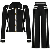 Conjunto de Tricô – Estilo e Conforto em Cada Detalhe