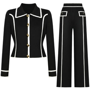 Conjunto de Tricô – Estilo e Conforto em Cada Detalhe