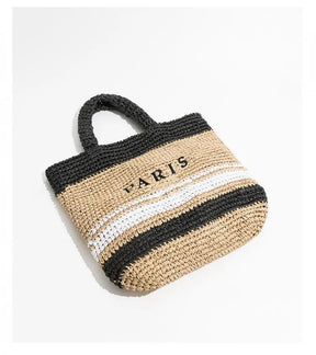 Bolsa Rafia resort - linha luxo